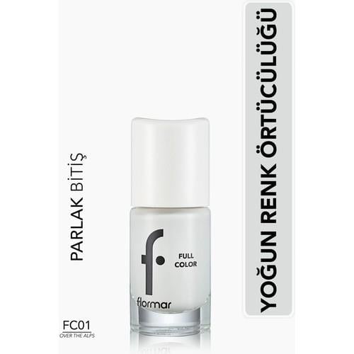 Flormar Full Color Yoğun Pigmentli Parlak Oje (FC01 Over The Alps) 8690604310371