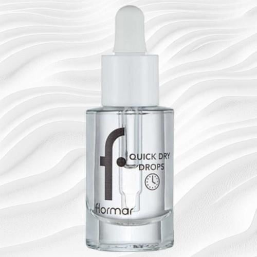 Flormar Hızla Kuruyan Oje Kurutma Yağı - 10 ml, Parlak Görünüm ve Şeffaf Tırnak Bakımı için Özel Formül