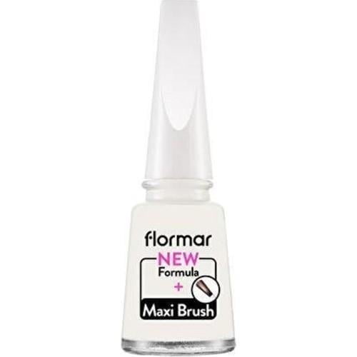 Flormar Nail Enamel Yoğun Renk Veren Uzun Süre Kalıcı Parlak Oje (319 White Dance) 8682536035880