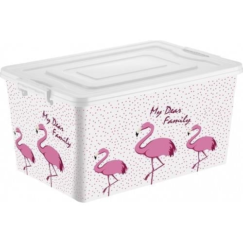 Follow Me Flamingo Kirli Çamaşır Sepeti 45 Lt