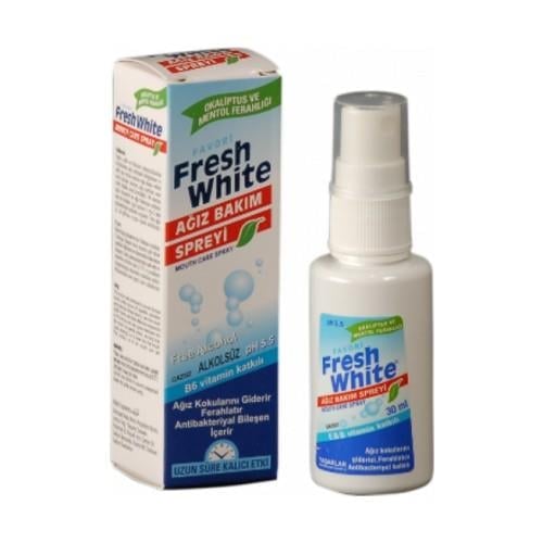 Fresh White Ağız Bakım Spreyi 30 Ml