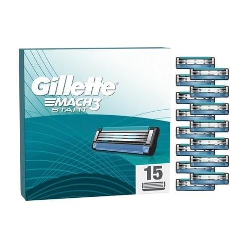 Gillette Mach 3 Sport Tıraş Bıçağı 15'li Yedek