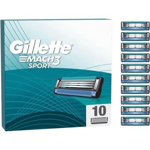 Gillette Mach3 Sport Yedek Tıraş Bıçağı 10 Adet