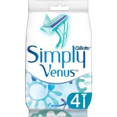 Gillette Simply Venus 2 Basic Kullan At Kadın Tıraş Bıçağı 4 Adet