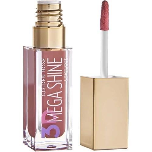Golden Rose 3D Mega Shine Lipgloss No: 107 - Renkli Dudak Parlatıcısı - 8691190494681