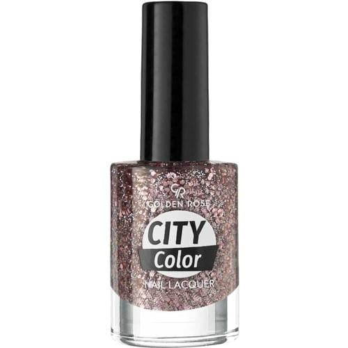 Golden Rose City Color Nail Lacquer Glitter No: 112 - Işıltılı Oje - 8691190486716