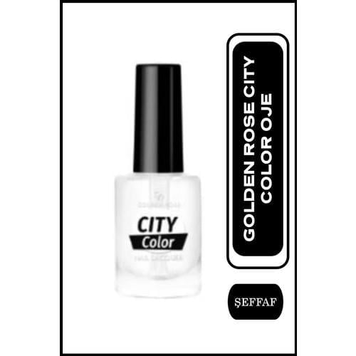 Golden Rose City Color Nail Lacquer - Şeffaf Oje - 8691190390204