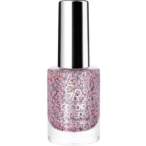 Golden Rose Color Expert Nail Lacquer Glitter No: 608 - Işıltılı Oje - 8691190486822