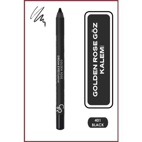 Golden Rose Dream Eyes Eyeliner No: 401 Black - Göz Kalemi - 8691190142018