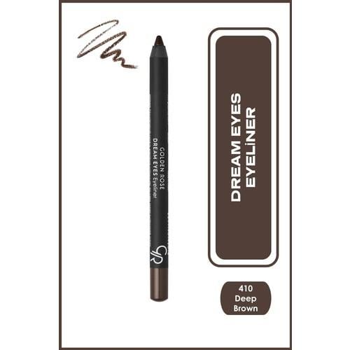 Golden Rose Dream Eyes Eyeliner No:410 Deep Brown - Göz Kalemi - 8691190142100