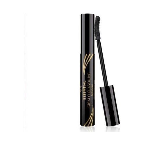 Golden Rose Essential Great Curl & Volume Mascara - Black - Kıvrım Veren Maskara - 8691190070618