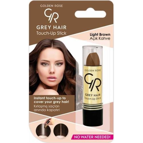 Golden Rose Grey Hair Touch-Up Stick No:06 Light Brown - Saç Beyazlarını Kapatan Stick - 8691190067595