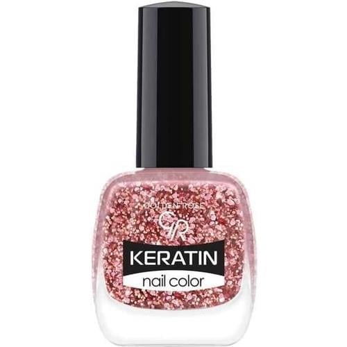 Golden Rose Keratin Glitter Oje 408