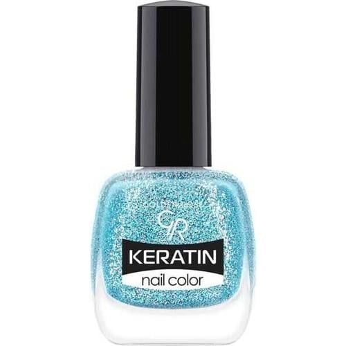 Golden Rose Keratin Glitter Oje 411