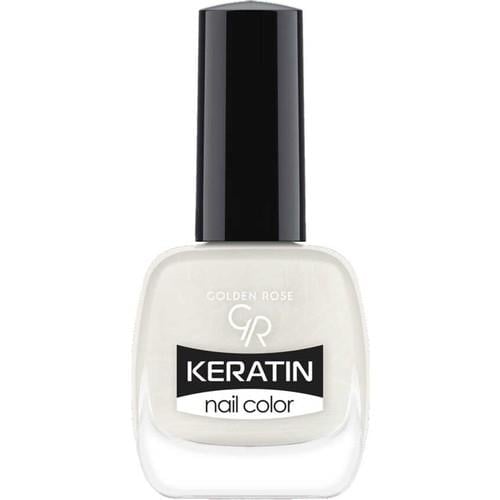 Golden Rose Keratin Nail Color - Clear - Şeffaf Keratin Oje - 8691190442972