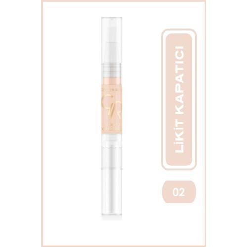 Golden Rose Liquid Concealer No: 02 Clarity - Likit Kapatıcı - 8691190107024