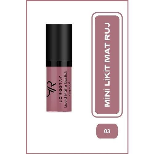 Golden Rose Longstay Liquid Matte Lipstick (Mini) No:03