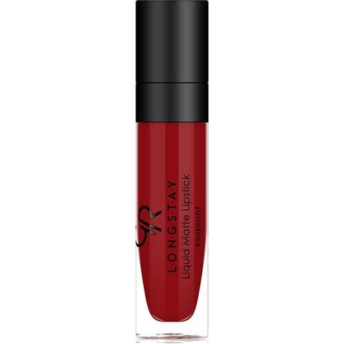 Golden Rose Longstay Liquid Matte Lipstick No: 18 Dark Red - Uzun Süre Kalıcı Likit Mat Ruj - 8691190856182
