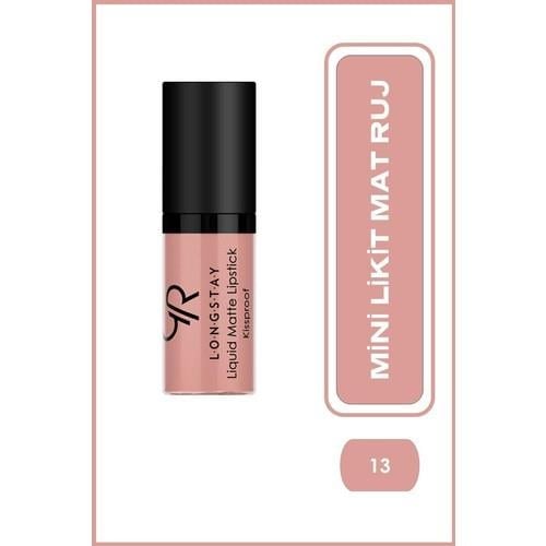 Golden Rose Longstay Liquid Matte Lipstick (Mini) No:13