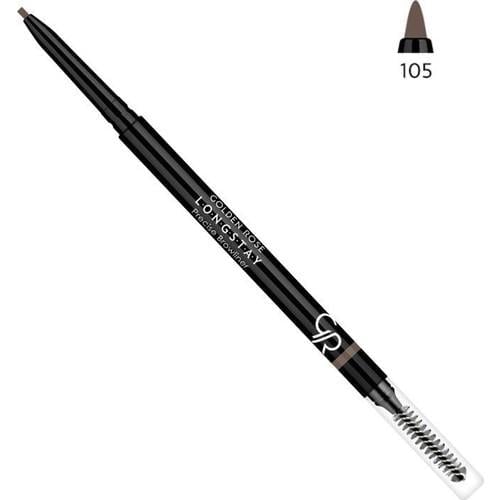 Golden Rose Longstay Precise Browliner No: 105 Light Brown - Asansörlü Kaş Kalemi - 8691190595050