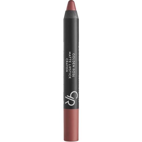 Golden Rose Matte Lipstick Crayon No: 18 Capuccuno - Mat Kalem Ruj - 8691190903183