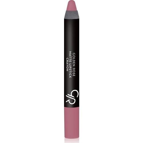 Golden Rose Matte Lipstick Crayon No: 10 Lilac - Mat Kalem Ruj - 8691190903107