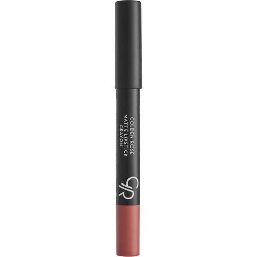 Golden Rose Matte Lipstick Crayon No: 27 Peach Nude - Mat Kalem Ruj - 8691190903275