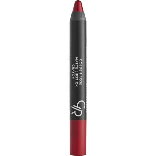 Golden Rose Matte Lipstick Crayon No: 23 Red Dose - Mat Kalem Ruj - 8691190903237