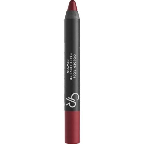 Golden Rose Matte Lipstick Crayon No: 20 Burgundry - Mat Kalem Ruj - 8691190903206
