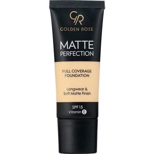 Golden Rose Matte Perfection Full Coverage Foundation No: Warm 01 - Mat Fondöten - 8691190509446