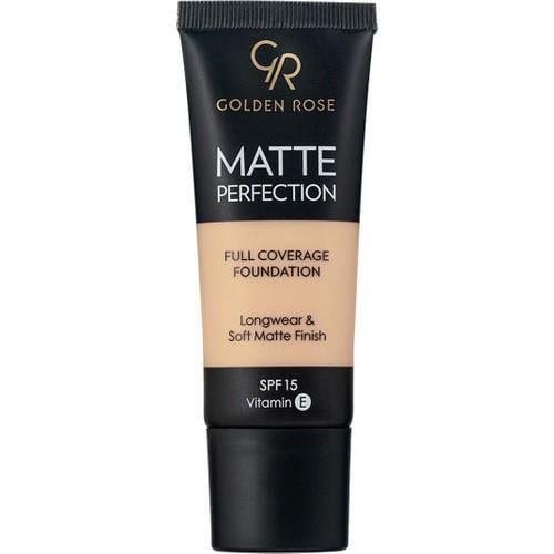 Golden Rose Matte Perfection Full Coverage Foundation No: Natural 06 - Mat Fondöten - 8691190509576