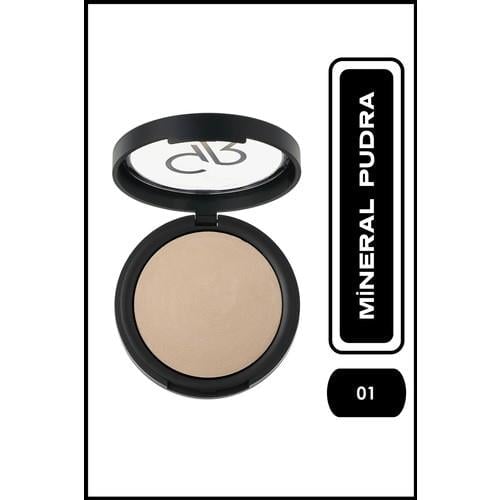 Golden Rose Mineral Terrabaked Powder No: 01 Ivory - Mineral Pudra - 8691190540524