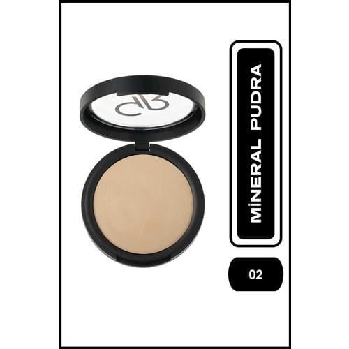 Golden Rose Mineral Terrabaked Pudra Doğal Kadifemsi Görünüm 02 Renk 10 g