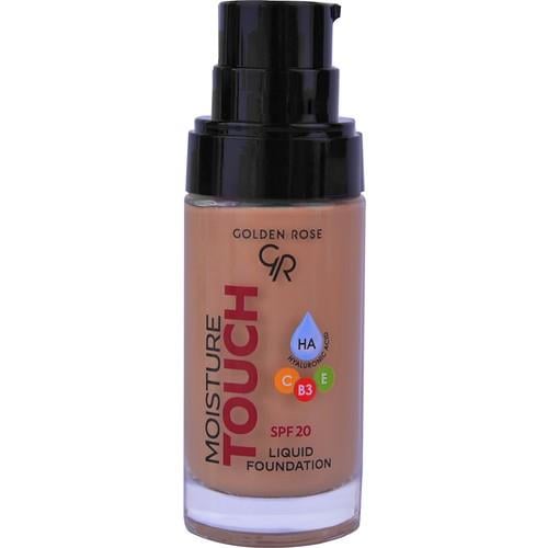 Golden Rose Moisture Touch Liquid Foundation Spf20 No: 114 Nemlendirici Etkili Fondöten - 8691190533793