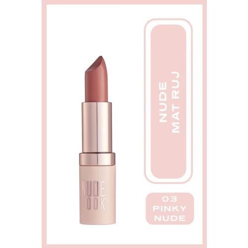 Golden Rose Nude Look Perfect Matte Lipstick No: 03 Pinky Nude - Mat Ruj - 8691190967307