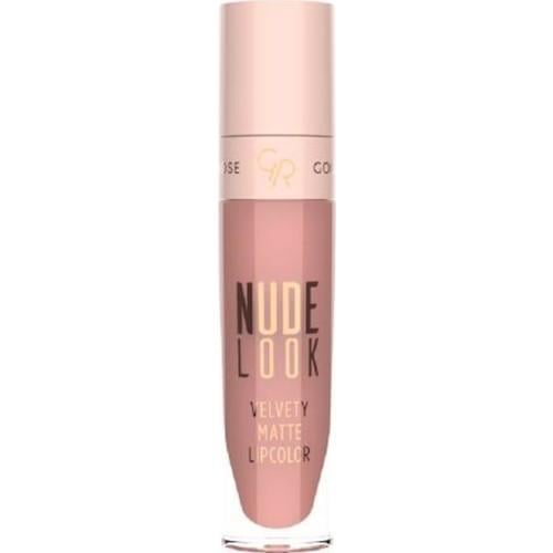 Golden Rose Nude Look Velvety Matte Lipcolor No: 03 Rosy Nude - Likit Mat Ruj - 8691190967468