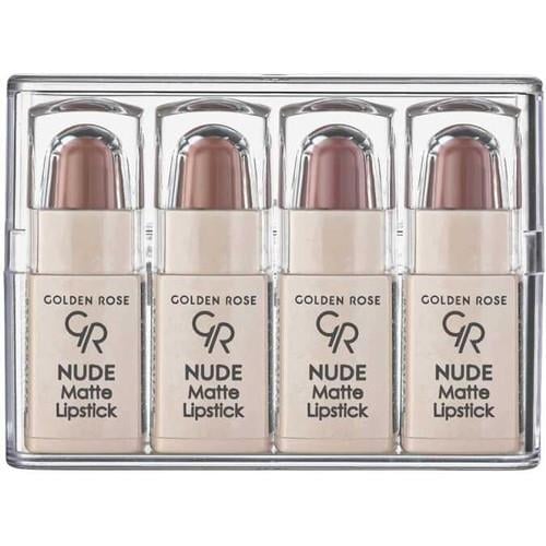 Golden Rose Nude Matte Lipstick Mini Mix - 8691190420253