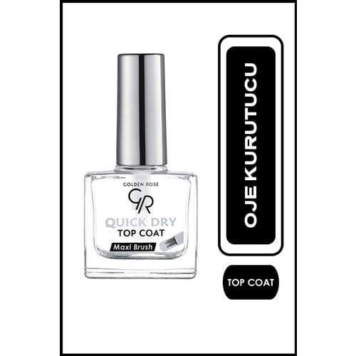 Golden Rose Oje Kurutucu Jel Beyaz 11 ml Parlak Uzun Süre Dayanıklı UV Korumalı 60 Sn Hızlı Kuruyan