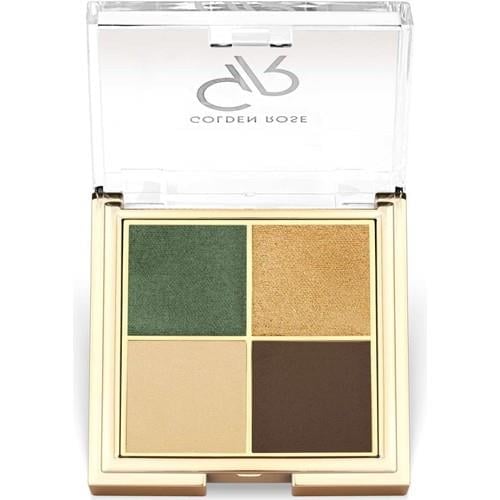 Golden Rose Quattro Eyeshadow Palette No: 02 Royal Jungle - Far Paleti - 8691190516208