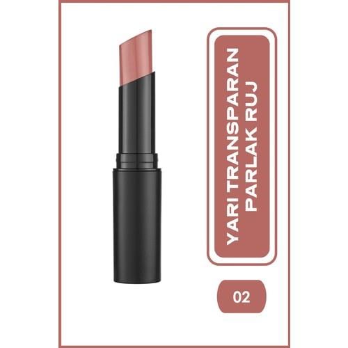 Golden Rose Sheer Shine Stylo Lipstick No: 02 Melon - Parlak Ruj - 8691190857028
