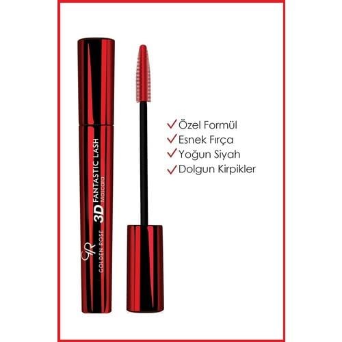 Golden Rose Siyah Maskara - 3D Fantastic Lash Mascara Black