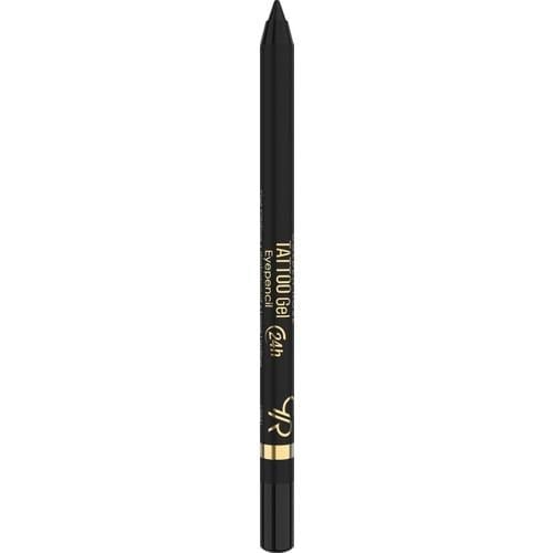Golden Rose Tattoo Gel Eye Pencil Waterproof No: 101 - Suya Dayanıklı Jel Göz Kalemi - 8691190512149