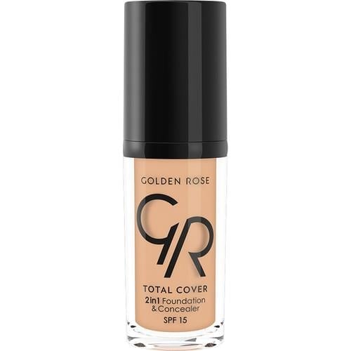 Golden Rose Total Cover 2in1 Foundation & Concealer No: 11 Nude - Fondöten & Kapatıcı - 8691190963712