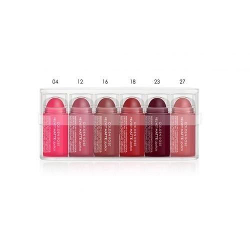 Golden Rose Velvet Lipstick 6lmini - Mix 2 - Mat Ruj - 8691190121297