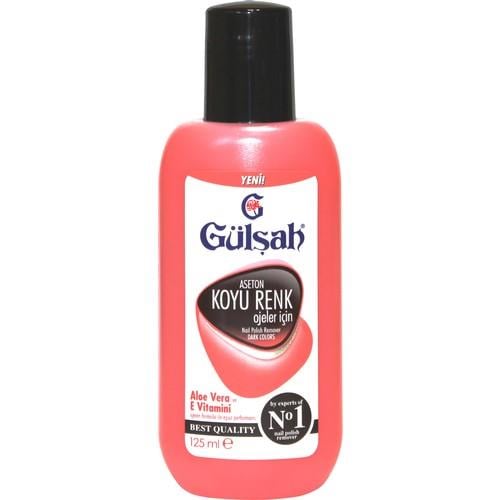 Gülşah Aseton Koyu Renk Ojeler Için Pembe 125 ml