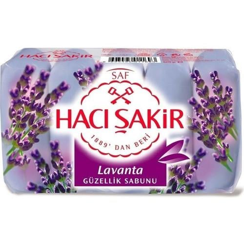 Hacı Şakir Güzellik Sabunu Lavanta 4 Adet x 70 gr