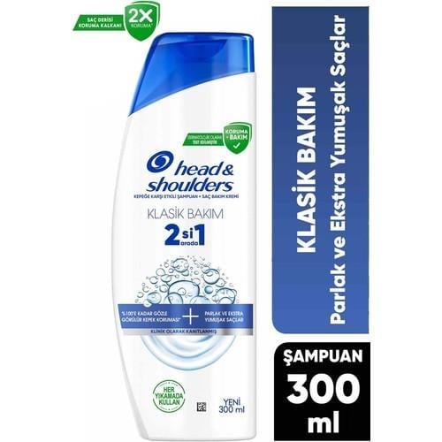 Head&Shoulders Klasik Bakım 2'si 1 Arada Şampuan 300 ml
