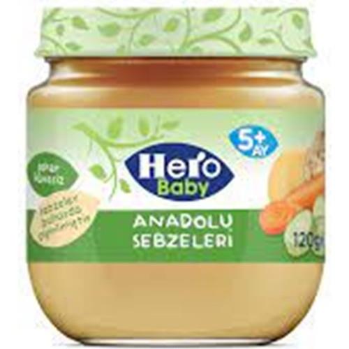 Hero Baby Mey.püreli Mama 120GR Anadolu Sebzeleri