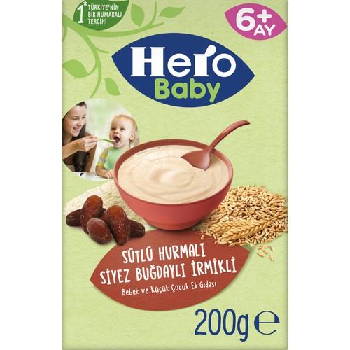 Hero Baby Sütlü Hurmalı Siyez Buğdaylı İrmikli