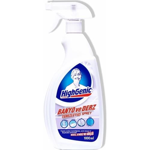HighGenic Banyo ve Derz Temizleyici 1000 ml